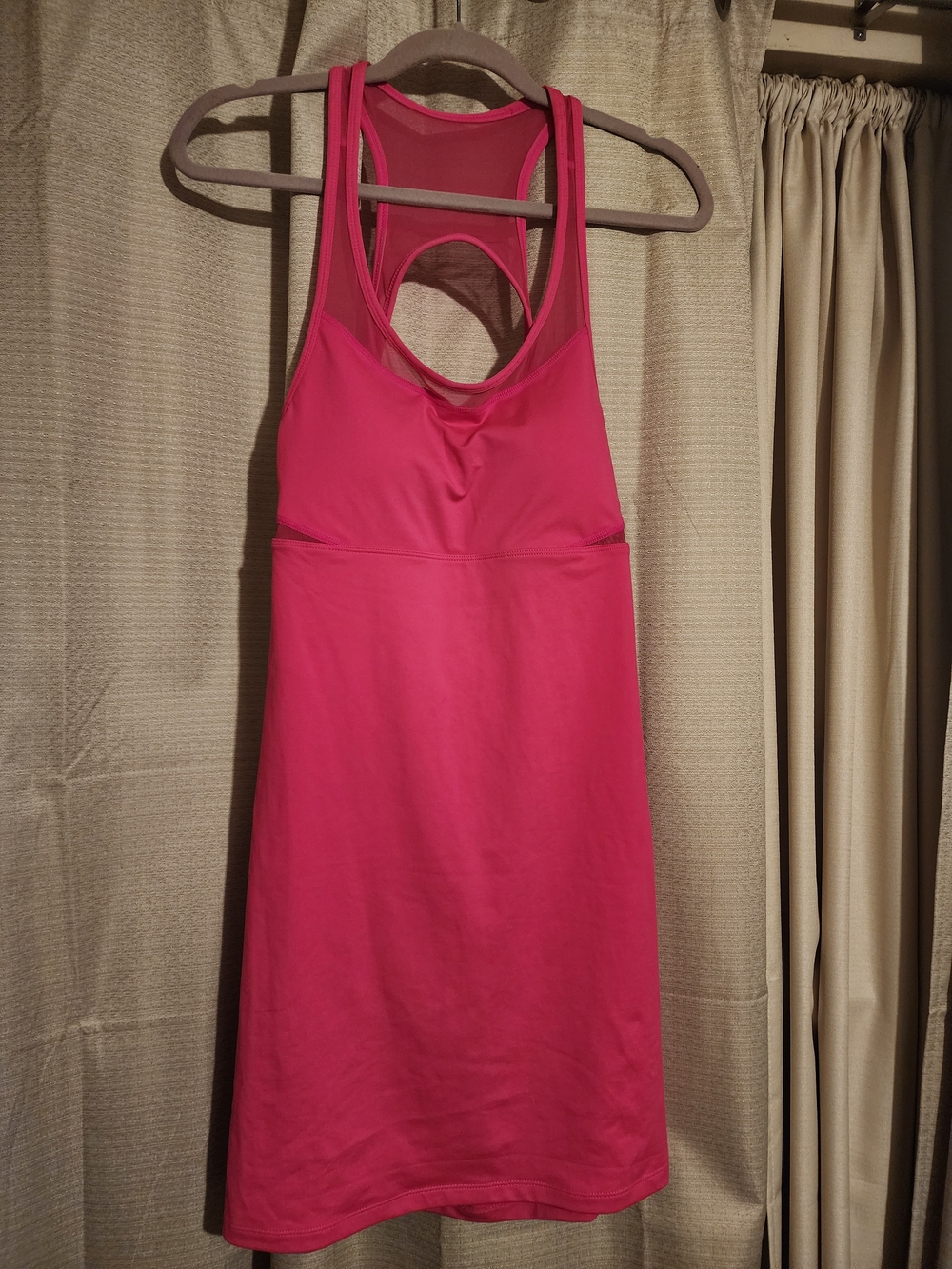 Bright Pink Racerback Athletic Dress Fabletics